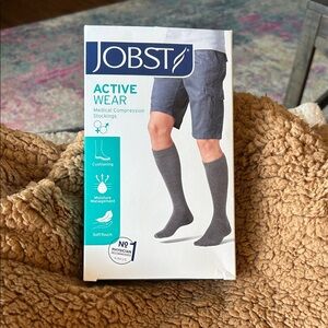 JOBST Gray Medical Compression Socks